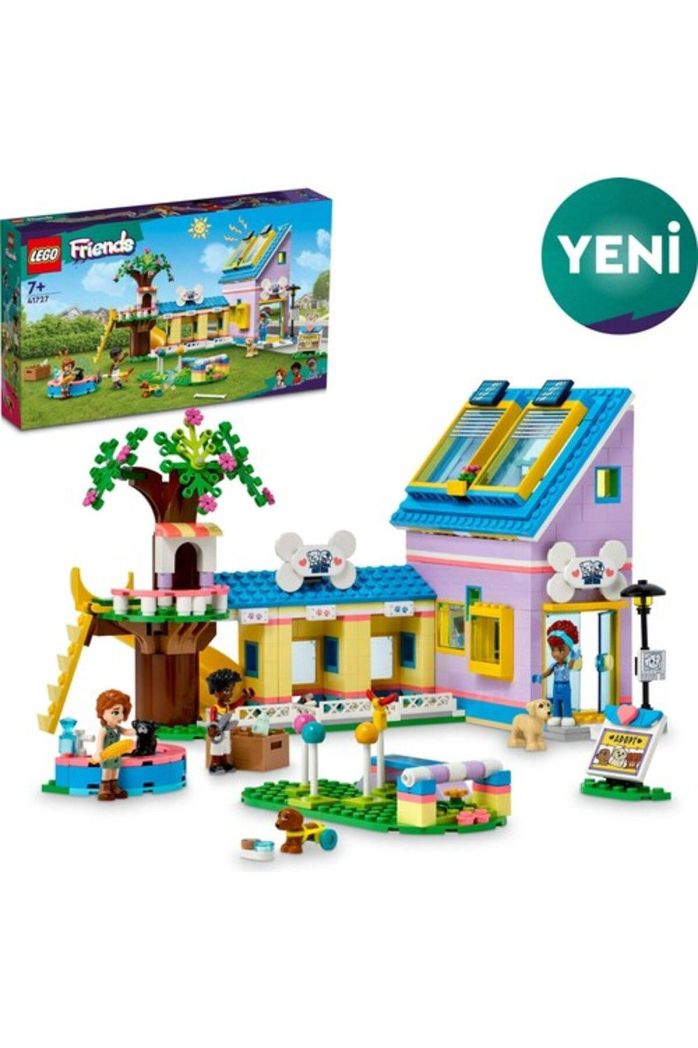 LEGO ® Friends Köpek Kurtarma Merkezi 41727 - 7 Yaş ve Üzeri İçin Oyuncak Yapım Seti (617 Parça)