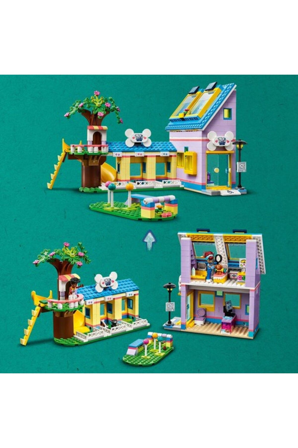 LEGO ® Friends Köpek Kurtarma Merkezi 41727 - 7 Yaş ve Üzeri İçin Oyuncak Yapım Seti (617 Parça)