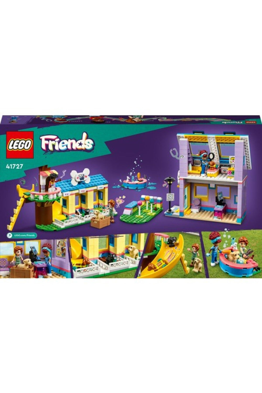 LEGO ® Friends Köpek Kurtarma Merkezi 41727 - 7 Yaş ve Üzeri İçin Oyuncak Yapım Seti (617 Parça)