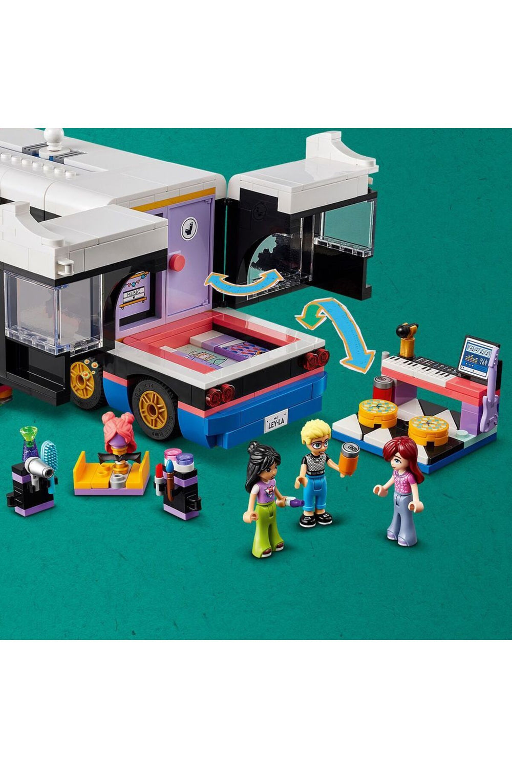 LEGO Friends Pop Star Müzik Turne Otobüsü 42619