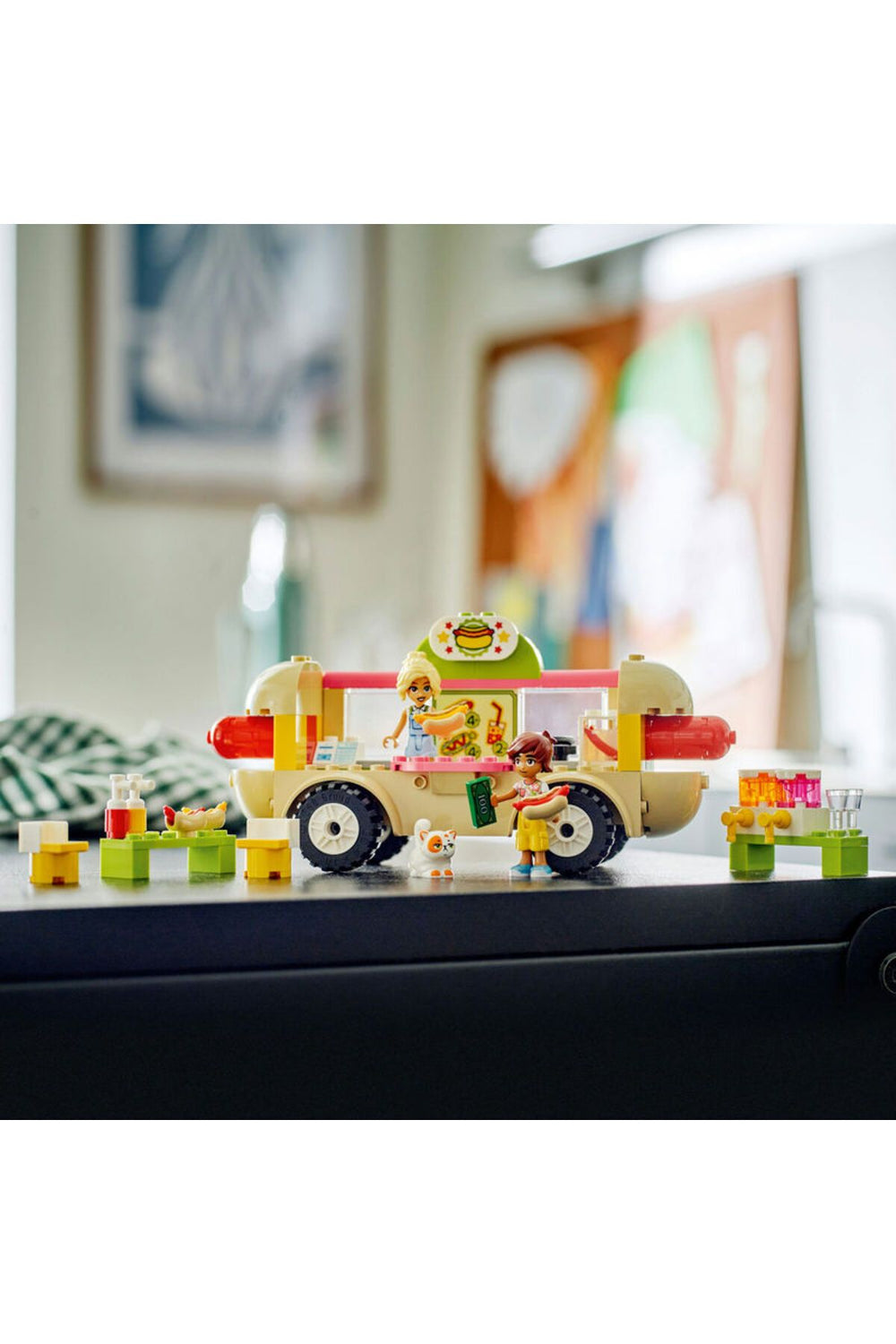 LEGO ® Friends Sosisli Sandviç Arabası 42633 -  Yaratıcı Oyuncak Yapım Seti (100 Parça)