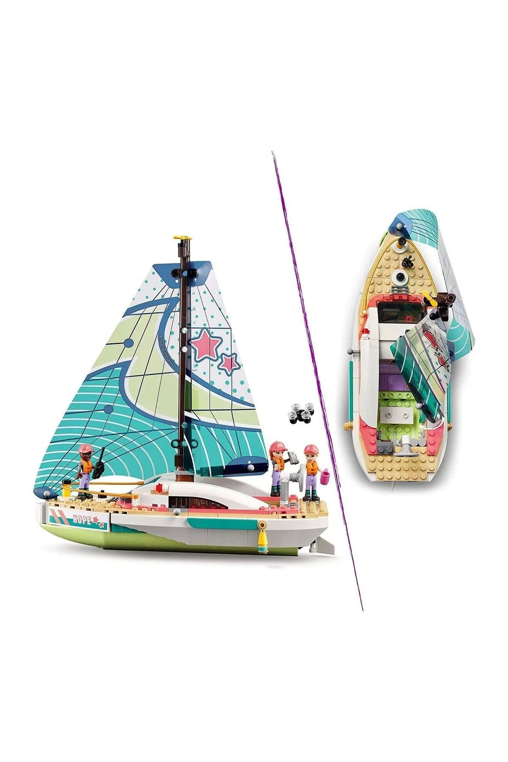 LEGO ® Friends Stephanie’nin Yelkenli Macerası 41716-7 Yaş ve Üzeri  Oyuncak Yapım Seti (309 Parça)
