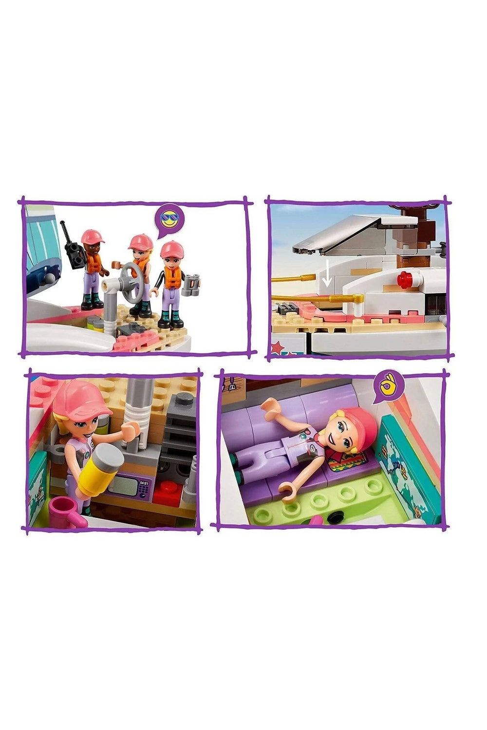 LEGO ® Friends Stephanie’nin Yelkenli Macerası 41716-7 Yaş ve Üzeri  Oyuncak Yapım Seti (309 Parça)