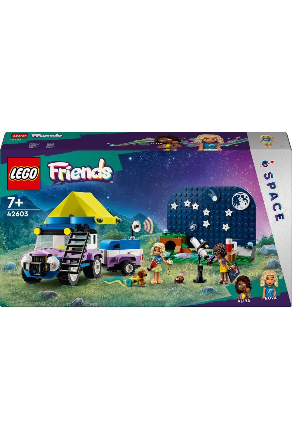 LEGO ® Friends Yıldız Gözlemleme Kamp Aracı 42603 - Yaratıcı Oyuncak Yapım Seti (364 Parça)
