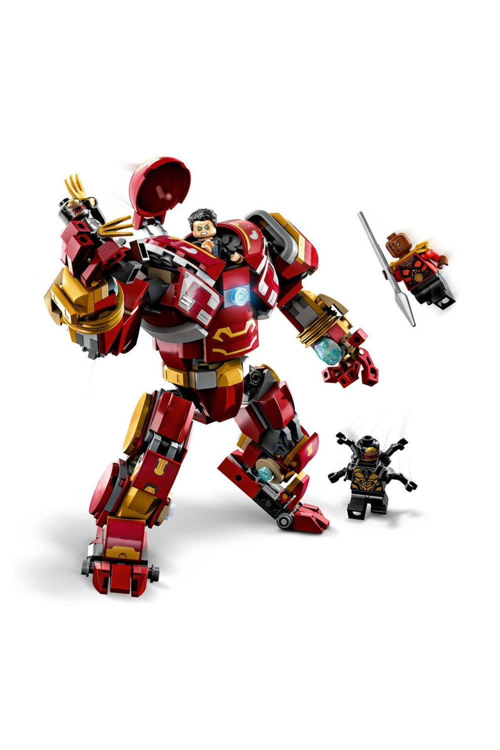 LEGO ® Marvel Hulkbuster: Wakanda Savaşı 76247 - 8 Yaş ve Üzeri Çocuklar için Yapım Seti (385 Parça)