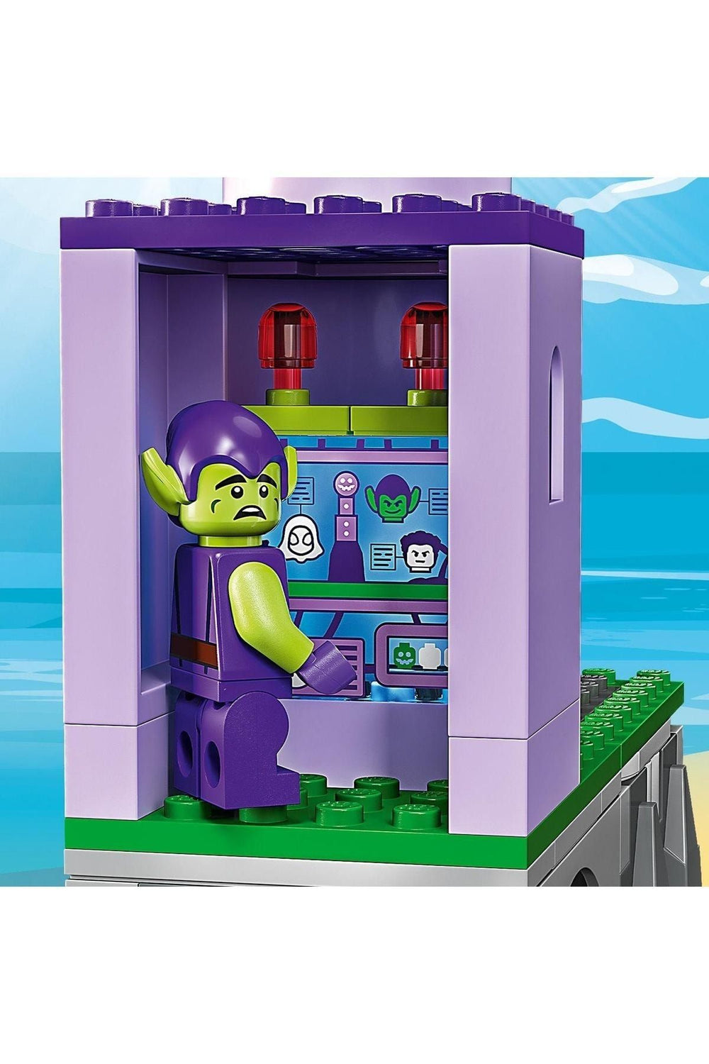 LEGO ® Marvel Spidey Ekibi Yeşil Goblin’in Deniz Fenerinde 10790 - Yaratıcı Oyuncak Seti(149 Parça)