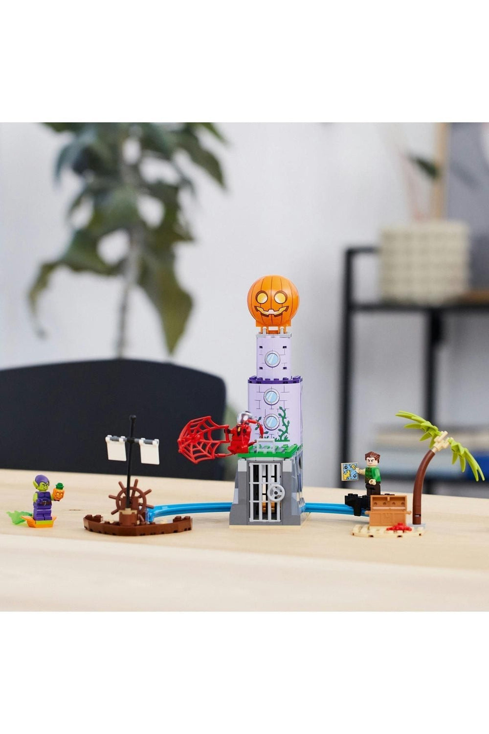 LEGO ® Marvel Spidey Ekibi Yeşil Goblin’in Deniz Fenerinde 10790 - Yaratıcı Oyuncak Seti(149 Parça)