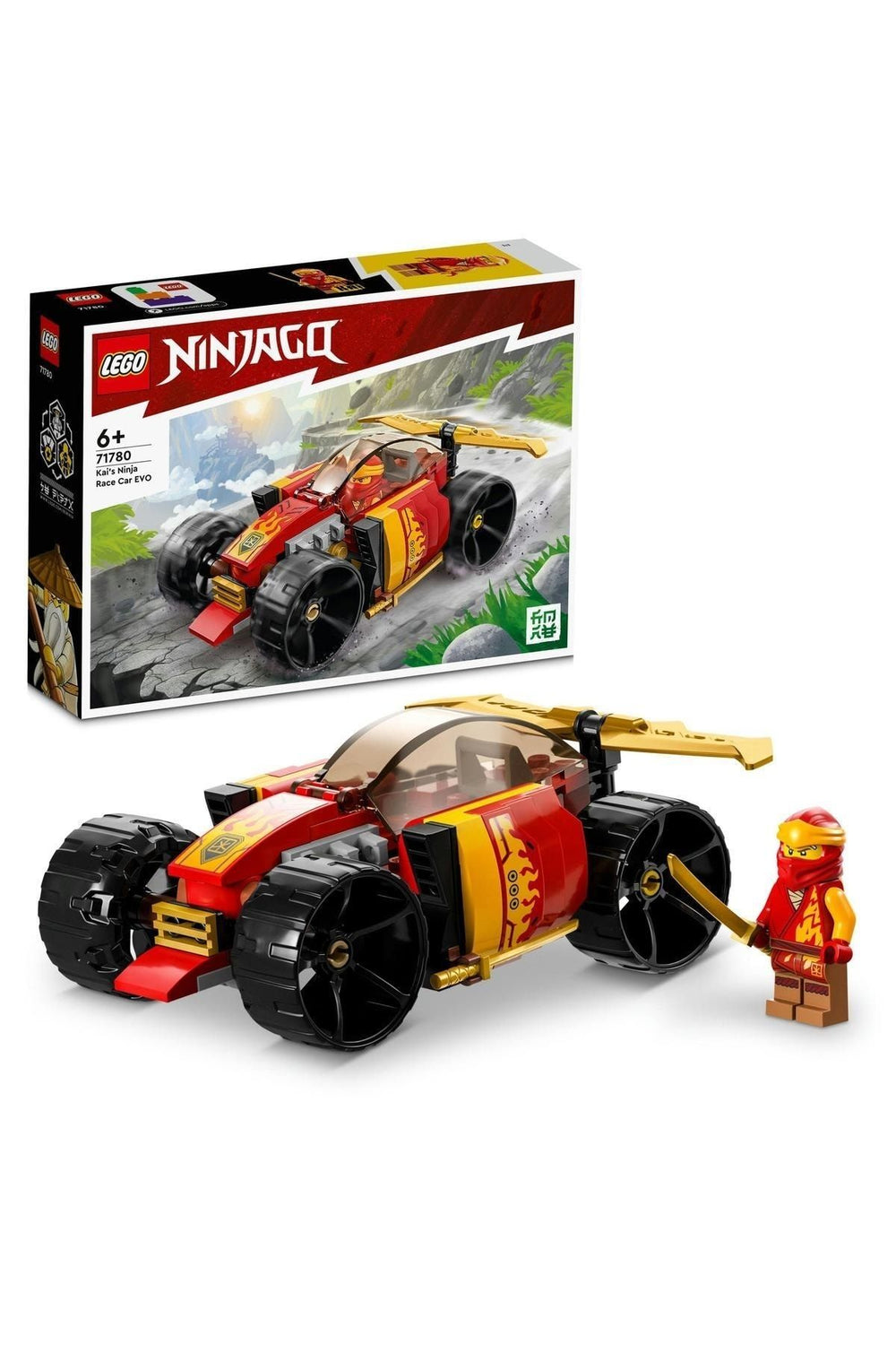 LEGO ® NINJAGO® Kai’nin Ninja Yarış Arabası EVO 71780 - 6 Yaş ve Üzeri için Yapım Seti (94 Parça)