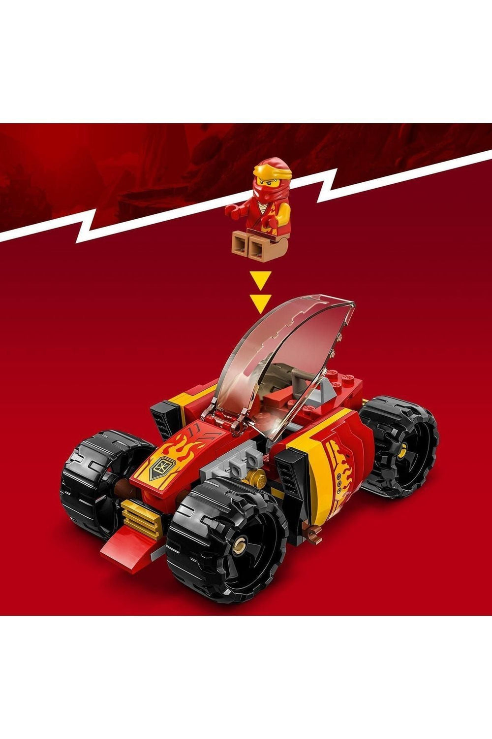 LEGO ® NINJAGO® Kai’nin Ninja Yarış Arabası EVO 71780 - 6 Yaş ve Üzeri için Yapım Seti (94 Parça)