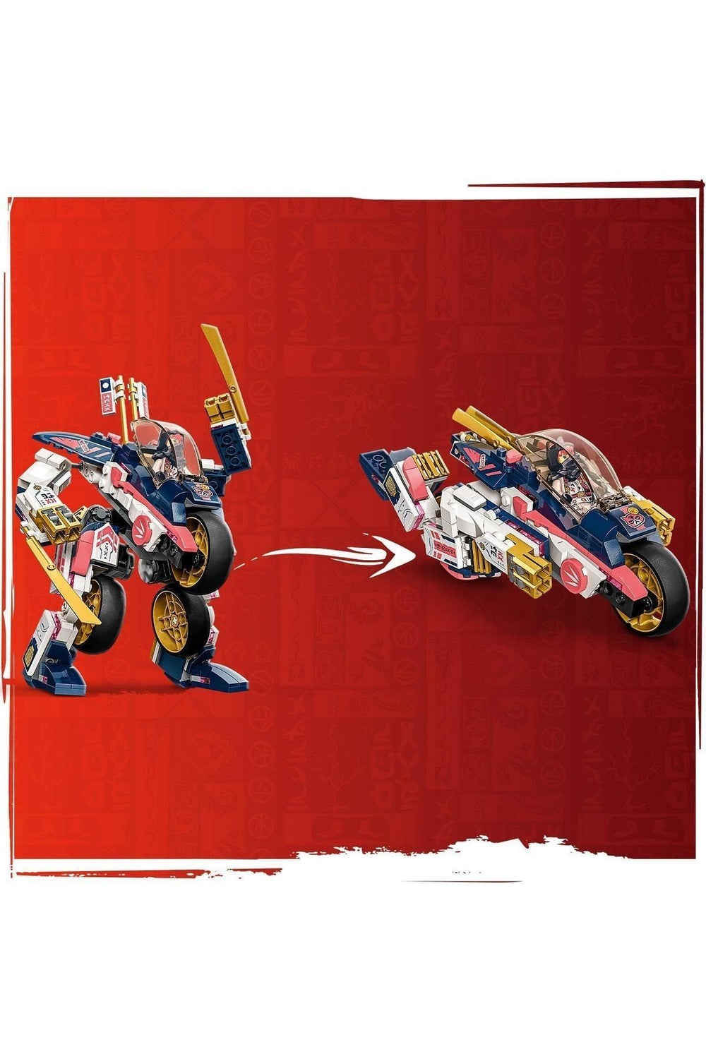 LEGO ®  Ninjago Sora'nın Dönüşen Robot Motosiklet Yarışçısı 71792