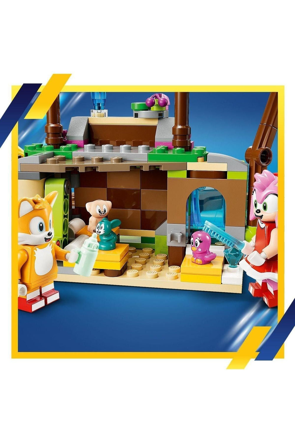 LEGO ® Sonic the Hedgehog™ Amy’nin Hayvan Kurtarma Adası 76992 - Oyuncak Yapım Seti (388 Parça)