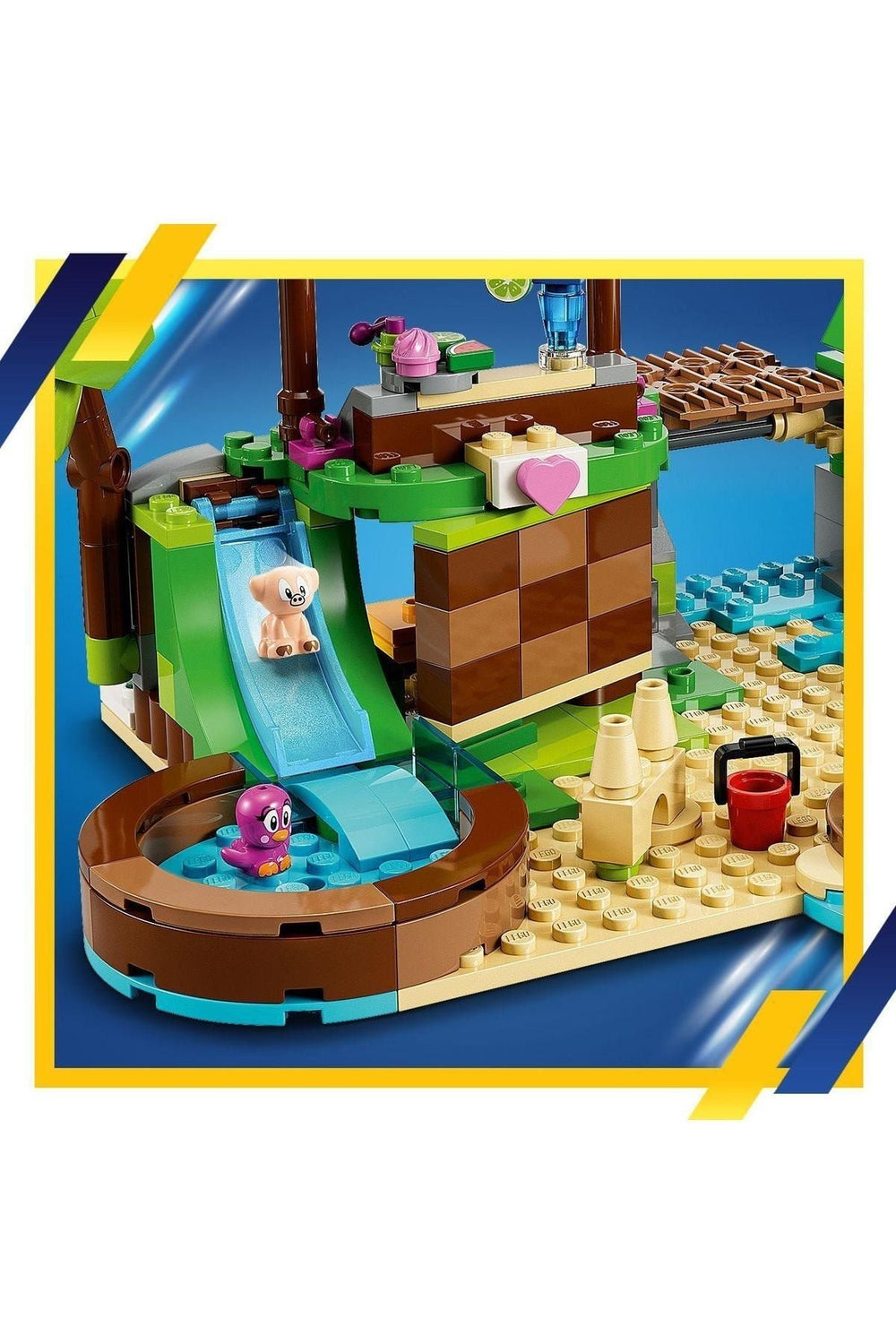 LEGO ® Sonic the Hedgehog™ Amy’nin Hayvan Kurtarma Adası 76992 - Oyuncak Yapım Seti (388 Parça)