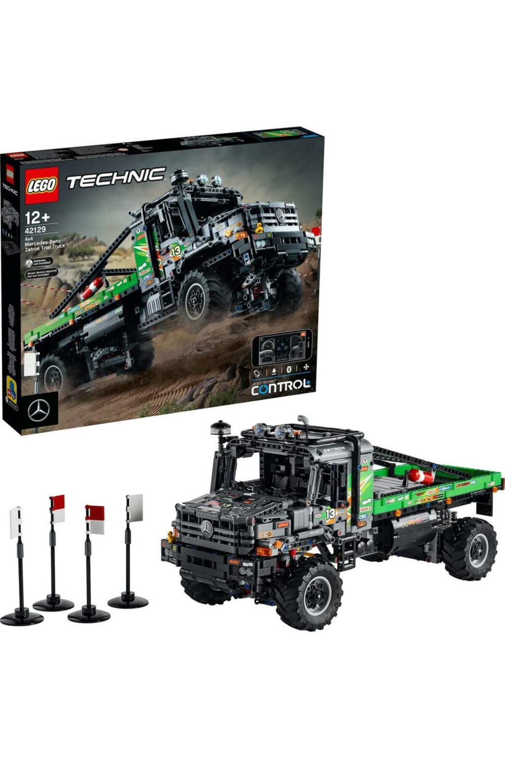 LEGO ® Technic 4x4 Mercedes-Benz Zetros Kamyon 42129 - Koleksiyonluk Model Yapım Seti(2110 Parça)