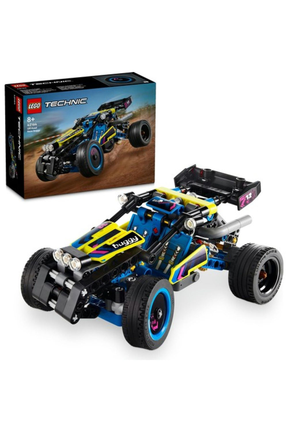 LEGO ® Technic Arazi Yarışı Arabası 42164 - Yaratıcı Oyuncak Model Yapım Seti (219 Parça)