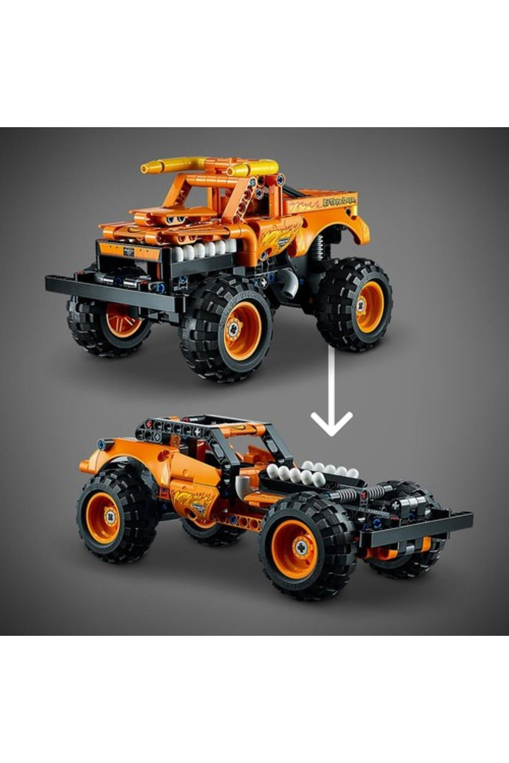 LEGO ® Technic Monster Jam™ El Toro Loco™ 42135 - Koleksiyonluk Kamyon Modeli Yapım Seti (247 Parça)