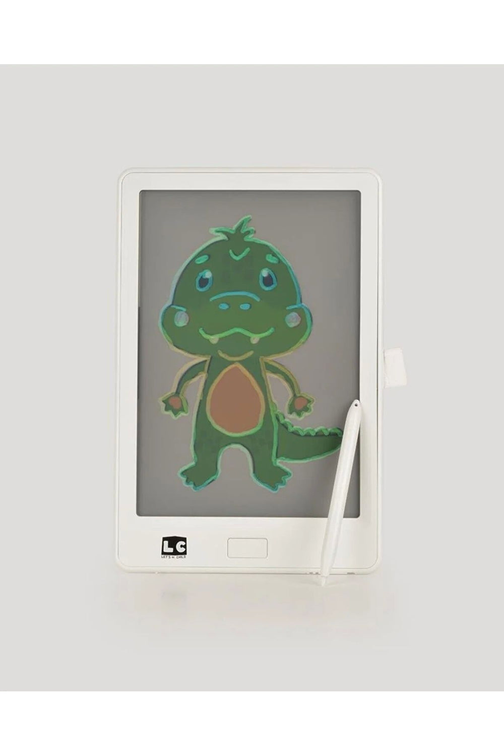 let's be child 10 inch Şeffaf LCD Dijital 4 Adet Çizim Kartlı Tablet