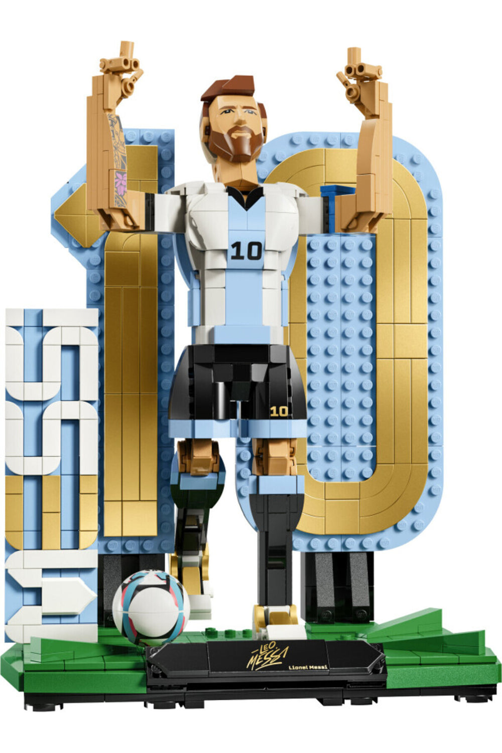 LİONEL MESSİ - FOOTBALL LEGEND 43015 - 12+ YARATICI OYUNCAK YAPIM SETİ (958 PARÇA)