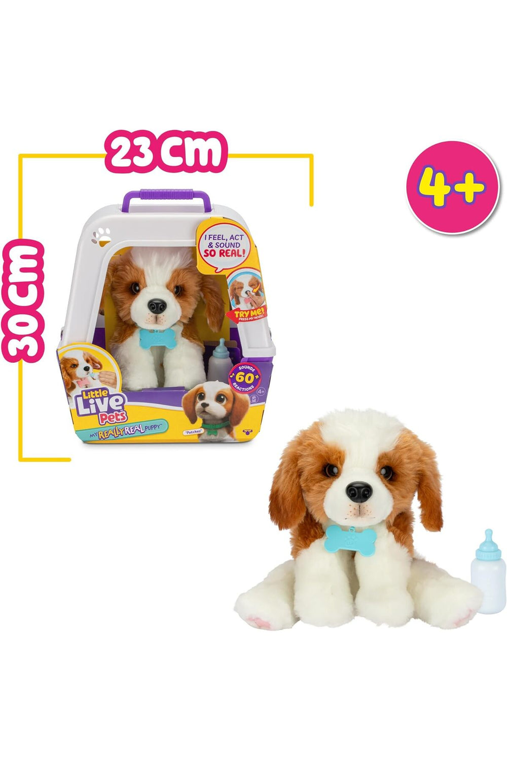 Little Live Pets Sevimli  Sesli İnteraktif Köpeğim - 60 dan Fazla Ses Çıkarıyor