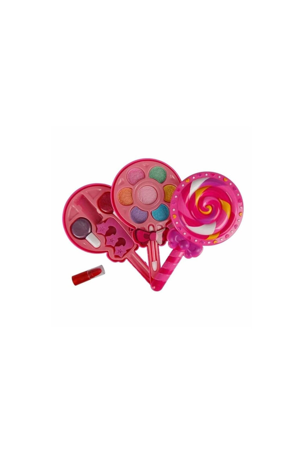 Lolipop Şekilli 2 Katlı Makyaj Güzellik Seti