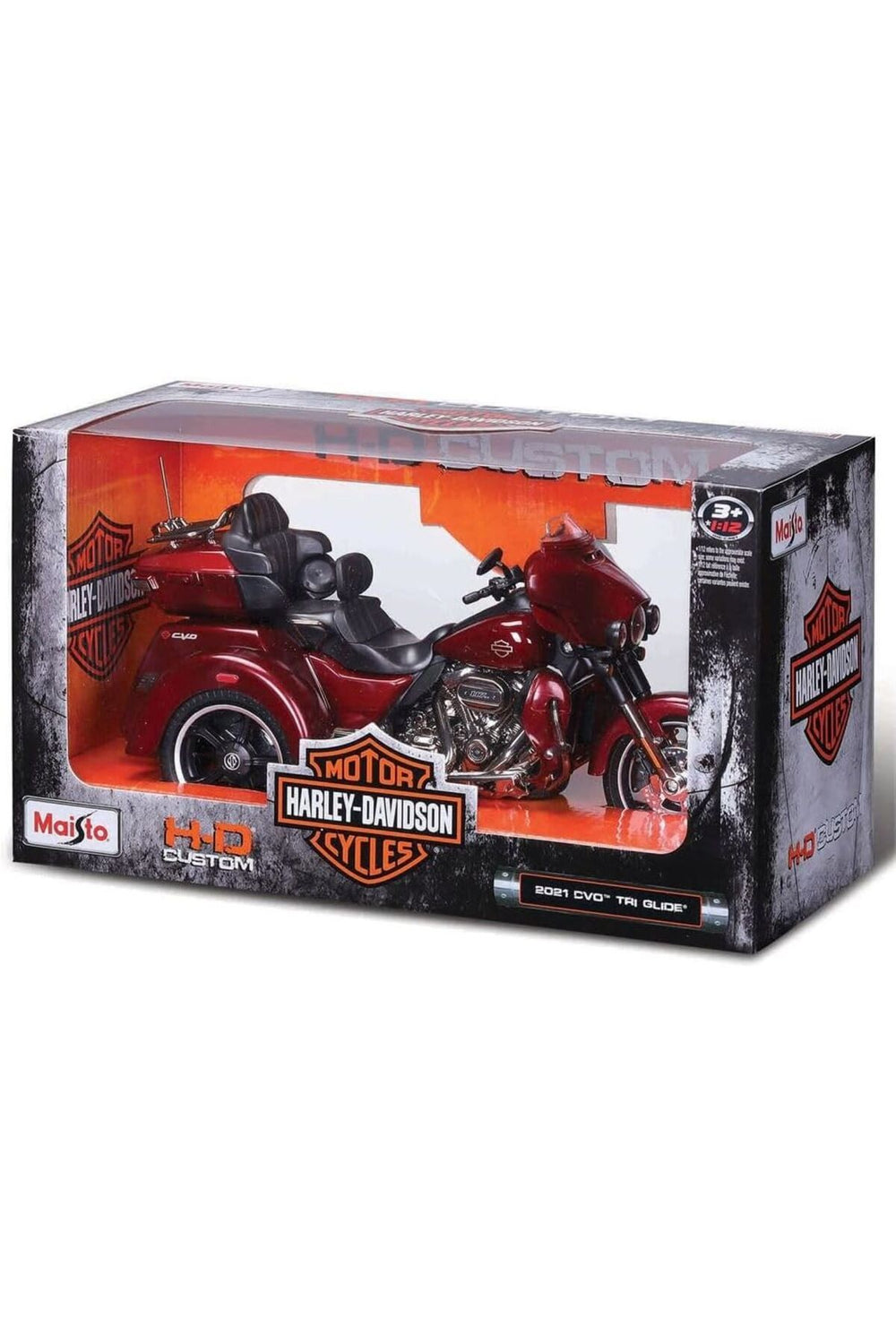 Maisto 1/12 Harley-Davidson 2021 CVO TRI Glide Motosiklet
