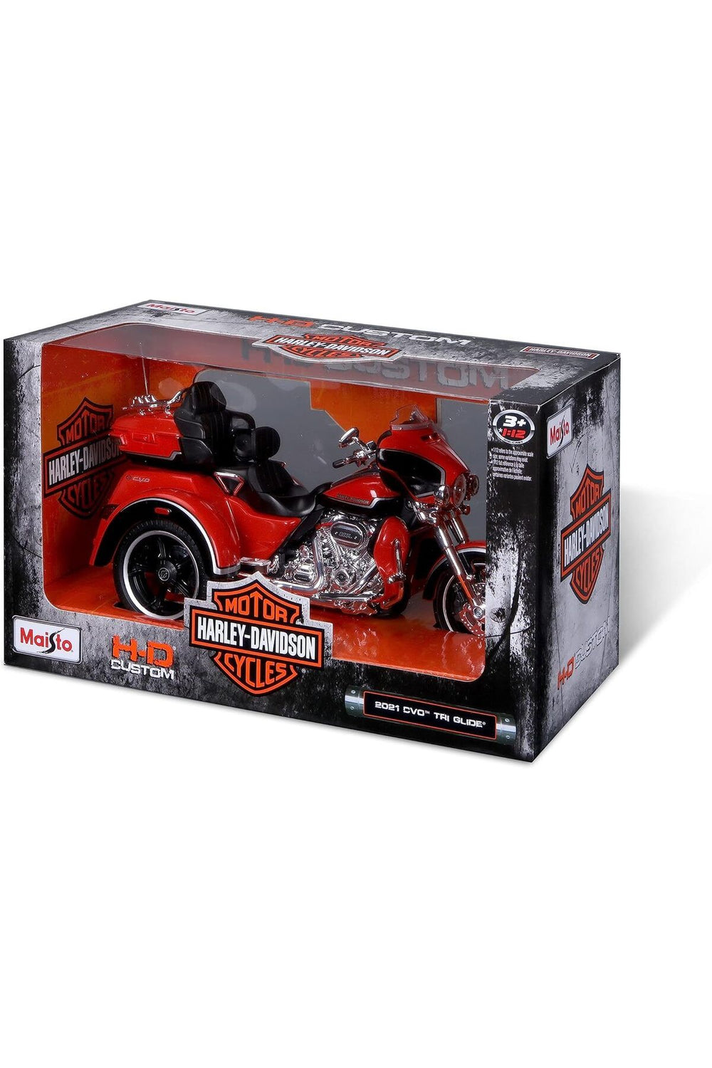 Maisto 1/12 Harley-Davidson 2021 CVO TRI Glide Motosiklet