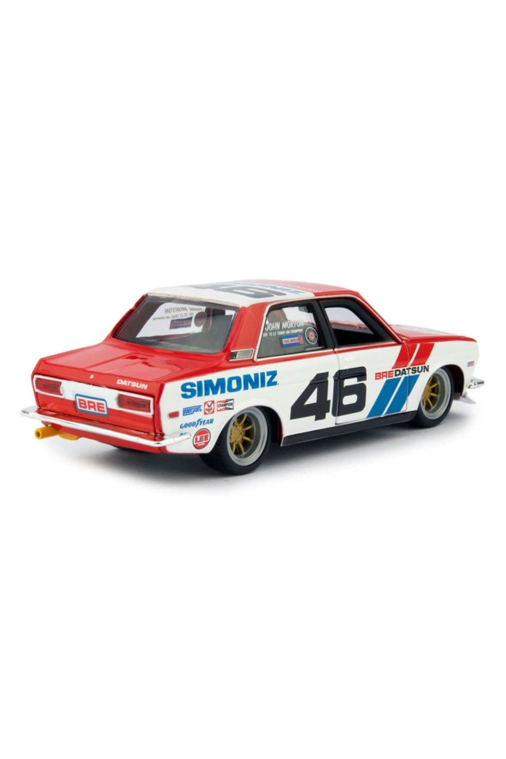 Maisto 1/24 BRE Datsun 510 Kırmızı Beyaz Model Araba