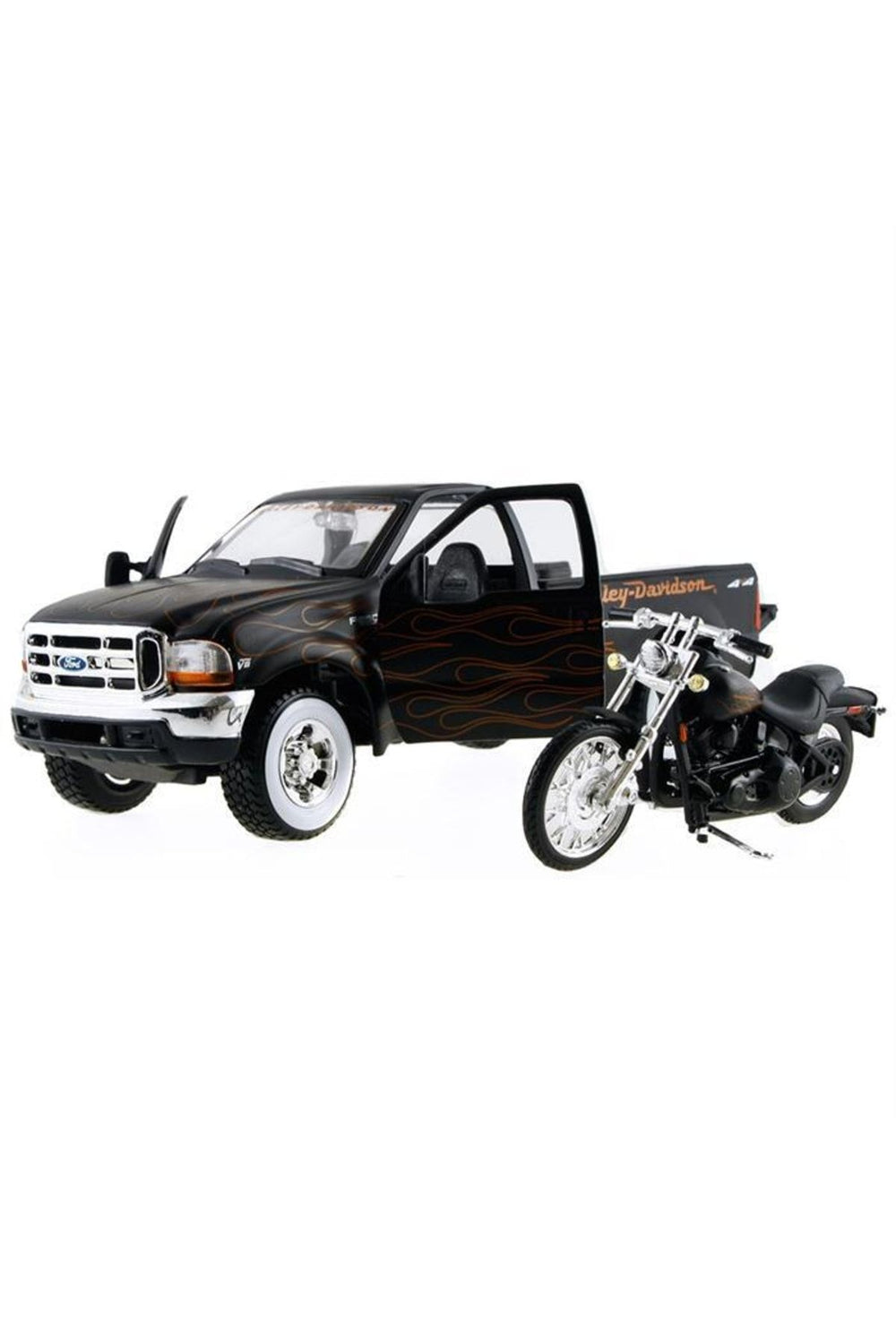 Maisto 1:27 1999 Ford F-350 Super Duty Pickup - Siyah
