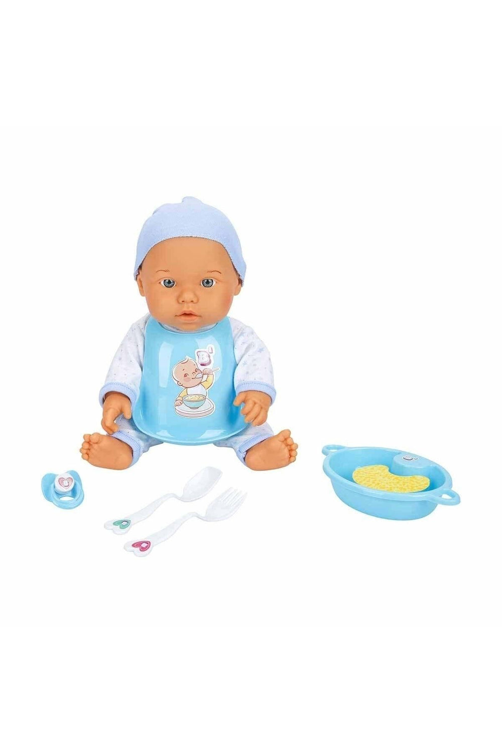 Marka 030021 , Bebelou Yemek Zamanı Sesli Bebek Seti 35 Cm / +3 Yaş