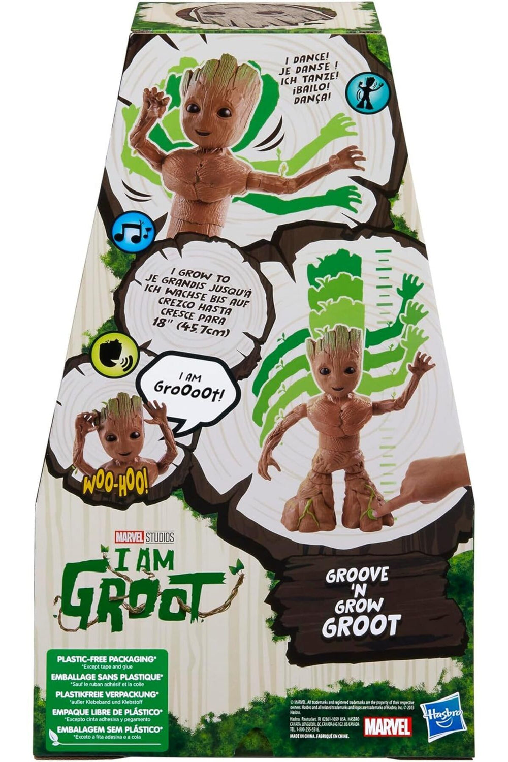 MARVEL Guardians Of Galaxy Interaktif Dans Eden Groot F8027