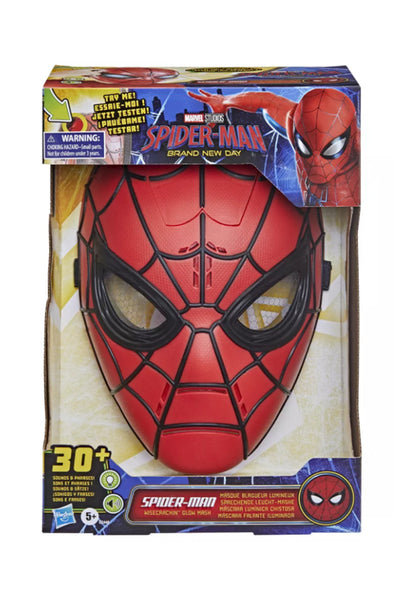 Hasbro Marvel Spider Man Wisecrackin Glow Işıklı ve Sesli Elektronik Maske G2448