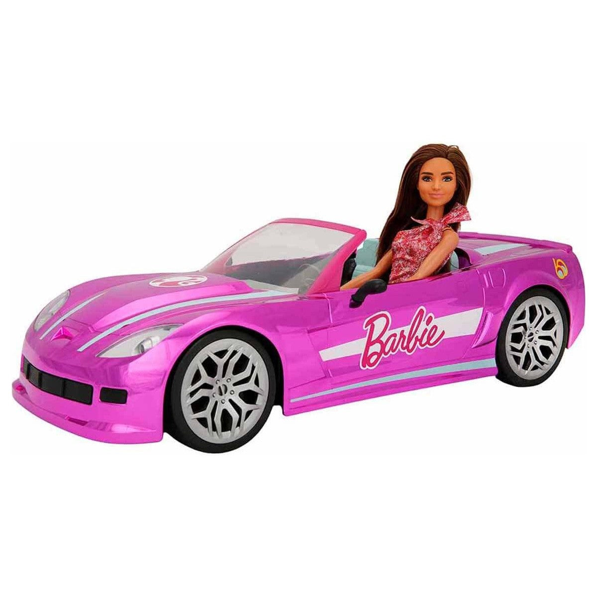 Barbie'nin Işıklı Uzaktan Kumandalı Rüya Arabası 42 cm