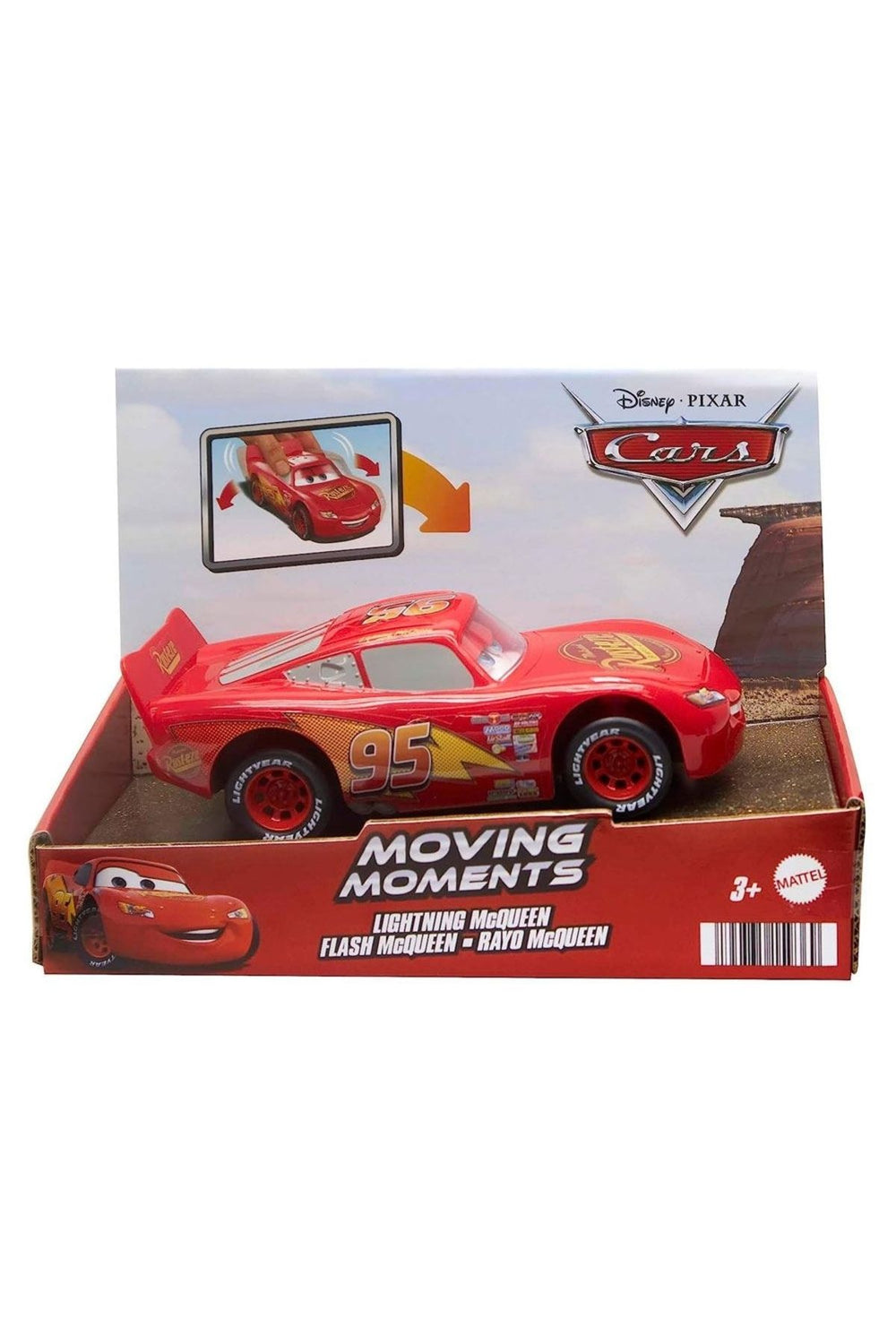 Mattel Cars Hareketli Dostlar - Şimşek Mcqueen Disney ve Pixar Cars HPH64