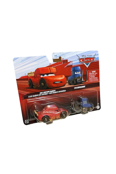 mattel Disney Pixar Cars 2'li Cave Lıghtnıng McQueen&Pıtstoposaurus Dxv99 Hlh63 Lisanslı Ürün