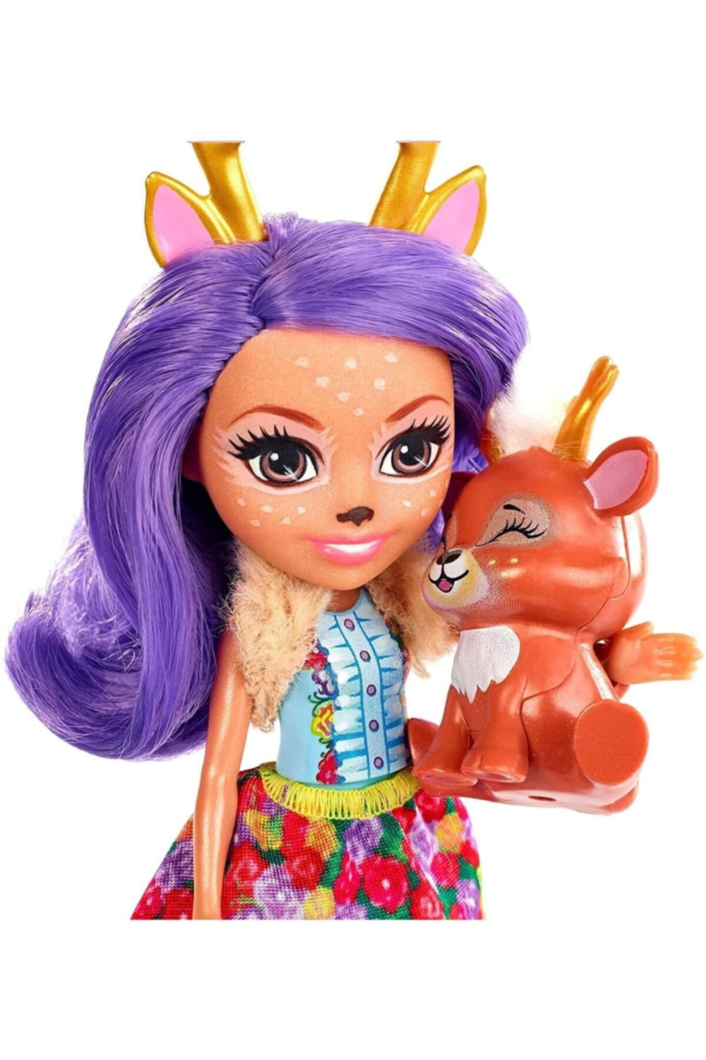 Mattel Enchantimals Bebek Serisi, Geyik Danessa Bebek ve Sprint, FXM75