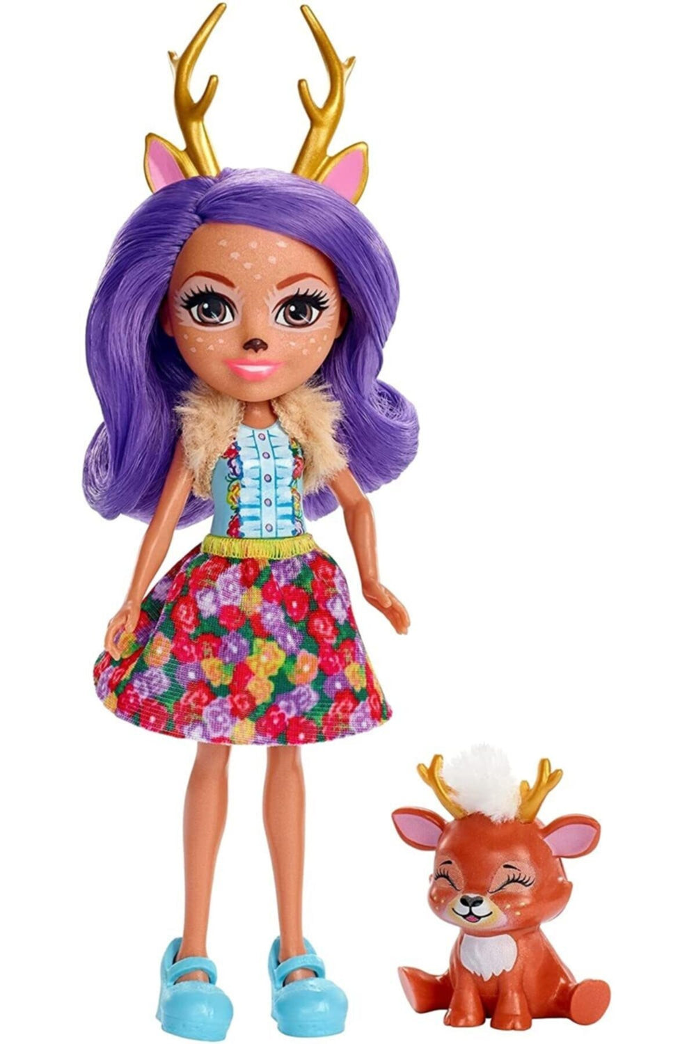 Mattel Enchantimals Bebek Serisi, Geyik Danessa Bebek ve Sprint, FXM75