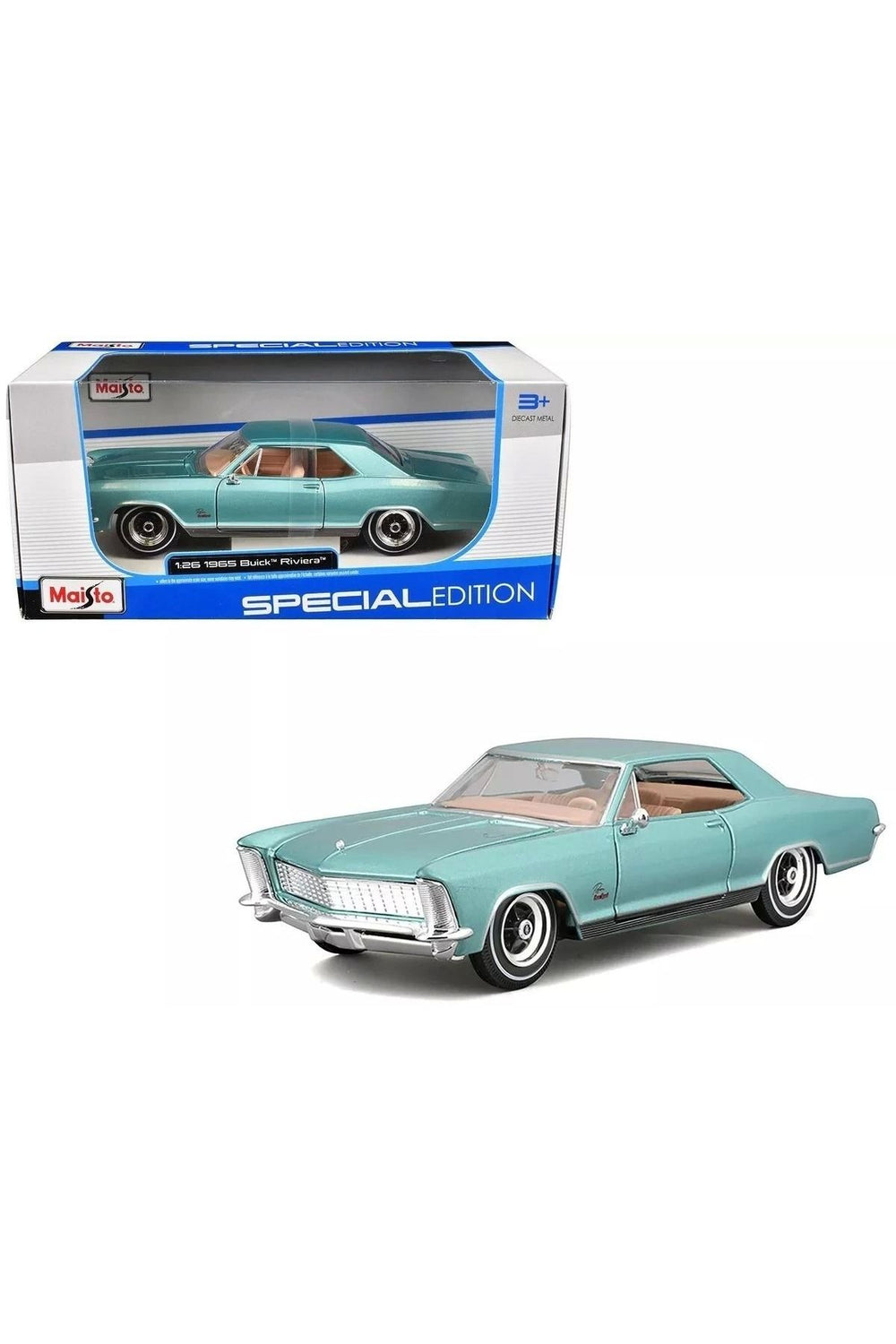 MAY 31214 1965 Buick Riviera 1:26 Model Araba -FABBATOYS