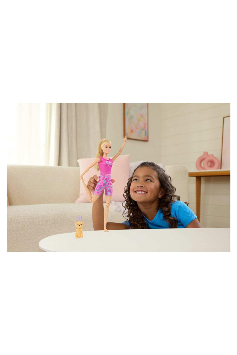 ® Meditasyoncu Bebek ve Aksesuarlar, Yoga kıyafetleri giyen ışıklı, sesli ve müzikli JJN55
