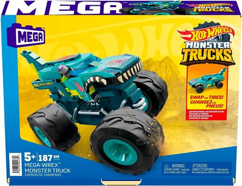 Mega Construx Hot Wheels Monster Trucks Serisi GVM14 - Mega Wrex