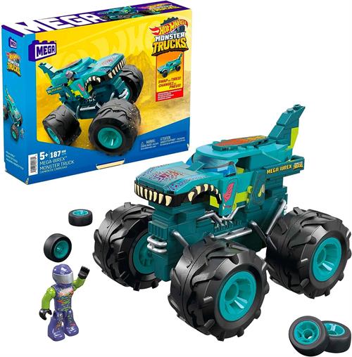 Mega Construx Hot Wheels Monster Trucks Serisi GVM14 - Mega Wrex