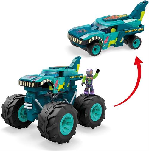 Mega Construx Hot Wheels Monster Trucks Serisi GVM14 - Mega Wrex