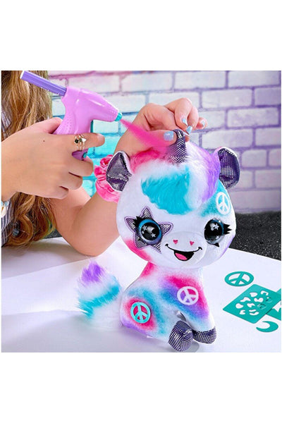 Mega Oyuncak Airbrush Plush Peluş Unicorn OFG228