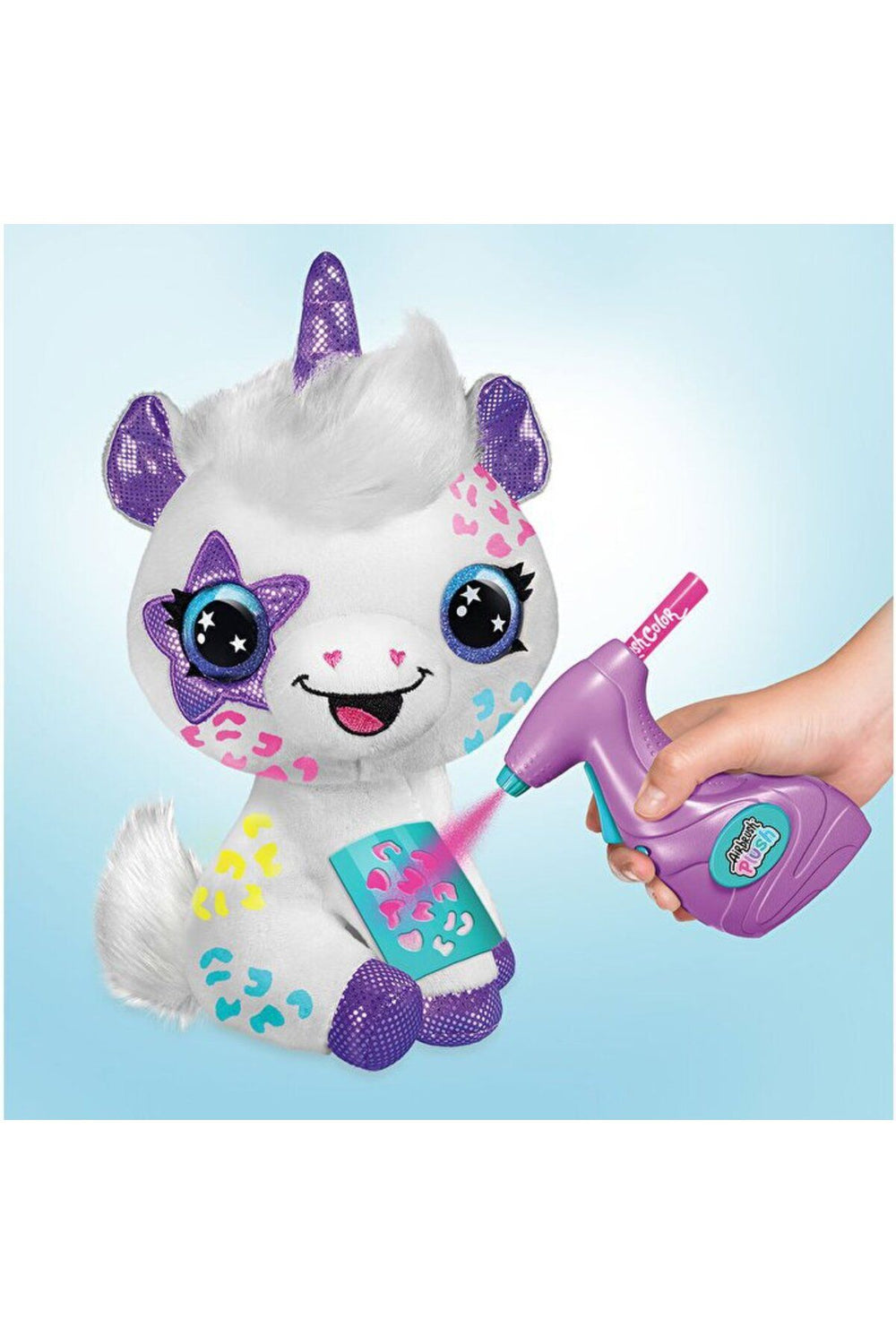 Mega Oyuncak Airbrush Plush Peluş Unicorn OFG228