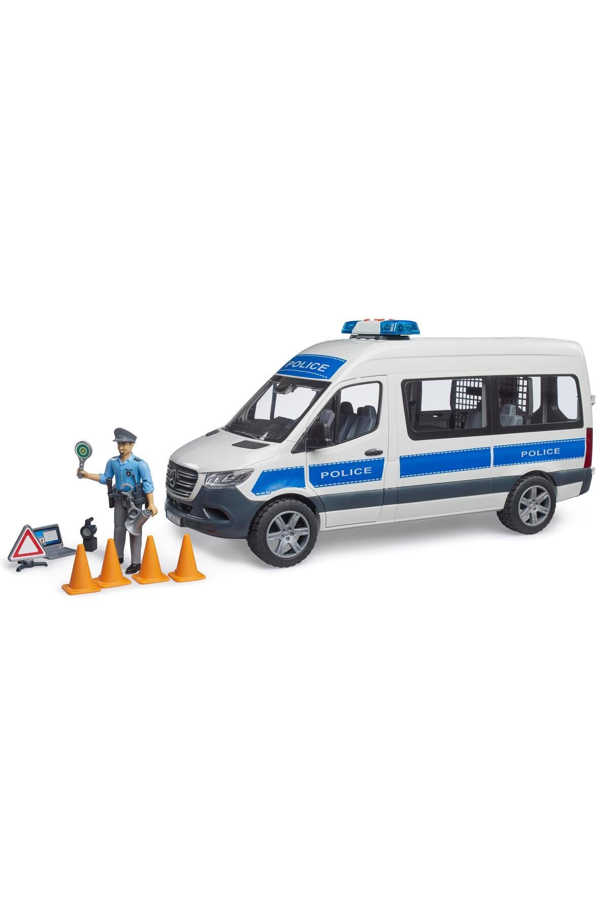 Mercedes Sprinter Polis Minibüsü ve Figürü 02683