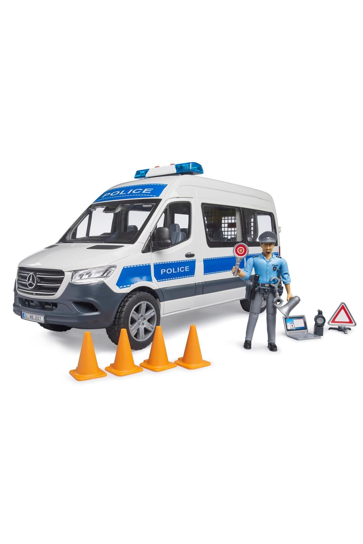 Mercedes Sprinter Polis Minibüsü ve Figürü 02683