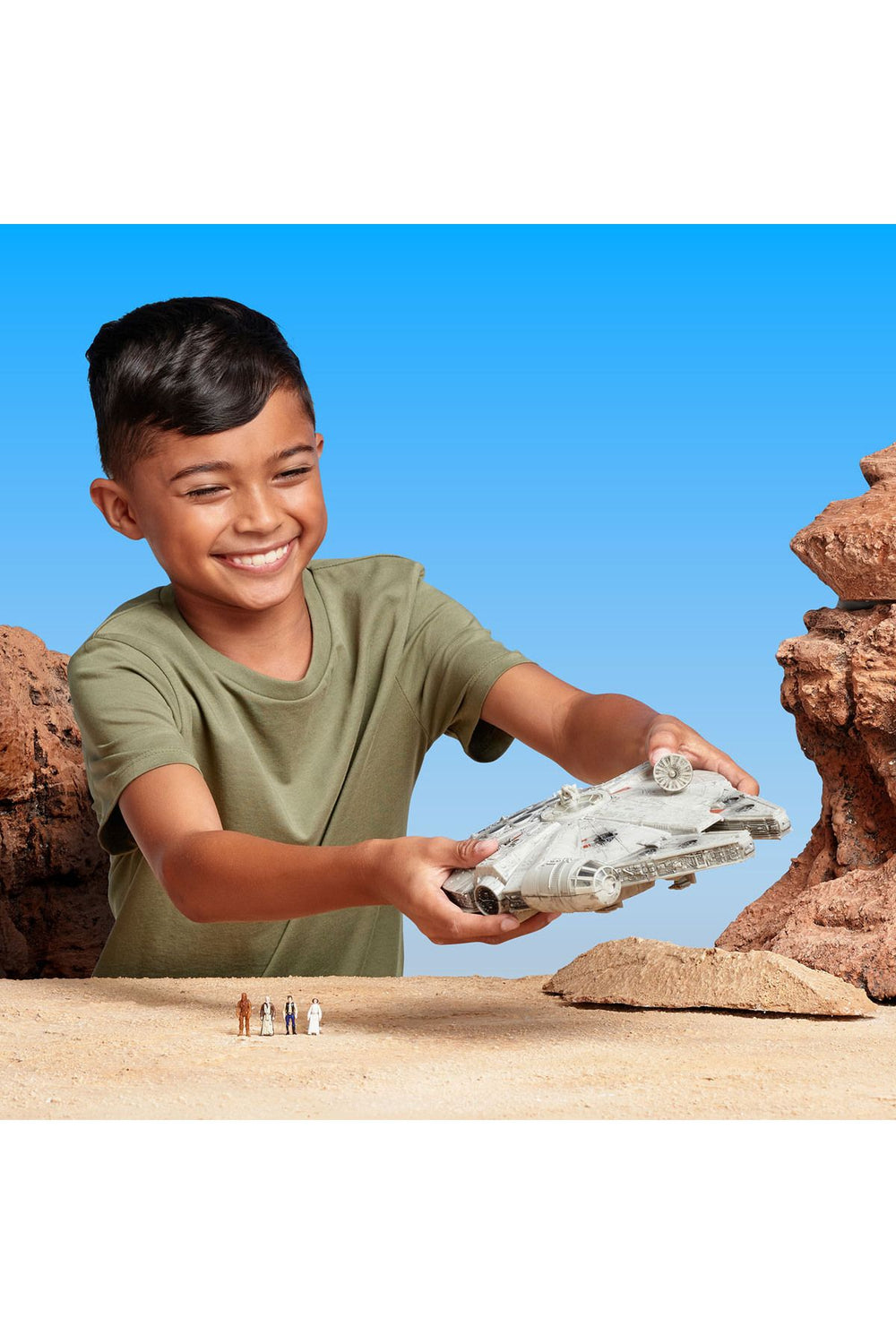 Millennium Falcon Ve Mikro Figür Seti Swj0022