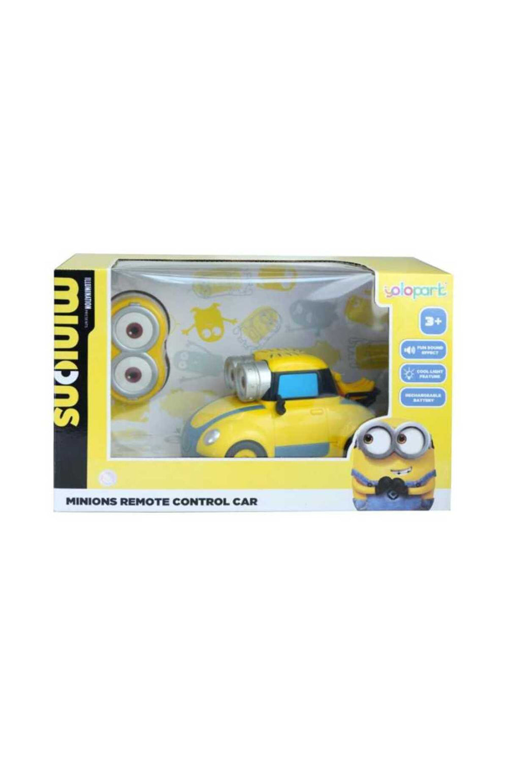 Sesli ve Işıklı Minions Uzaktan Kumandalı Araba