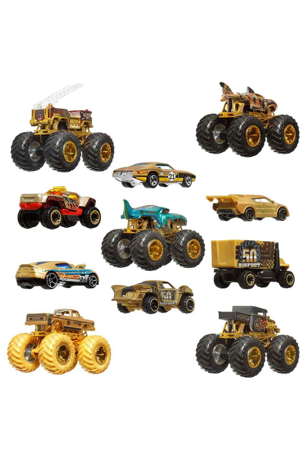 Monster Trucks Trophy Şampiyonları Arabalar ve Kamyonl