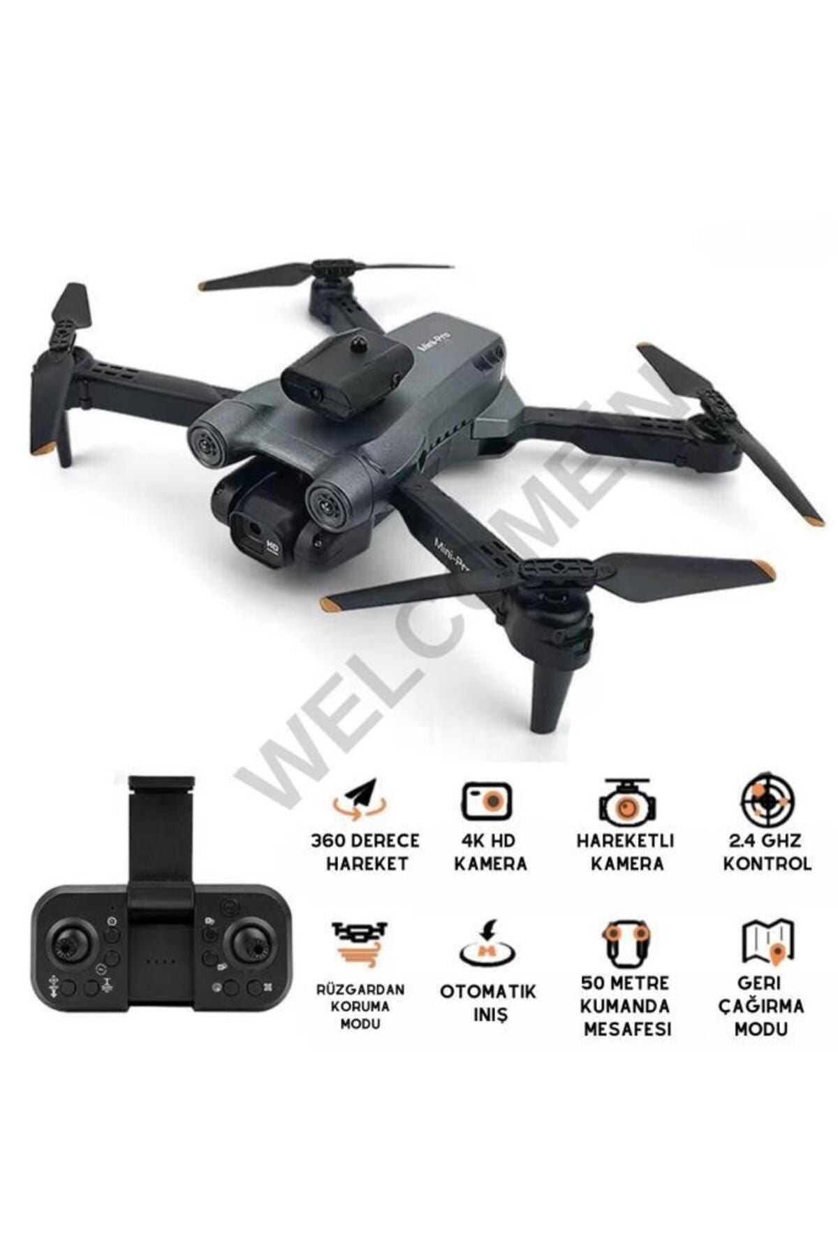 Mullgrbz  Grz01 Dm98 - Drone - Çantali Çift Kamerali (Muul)
