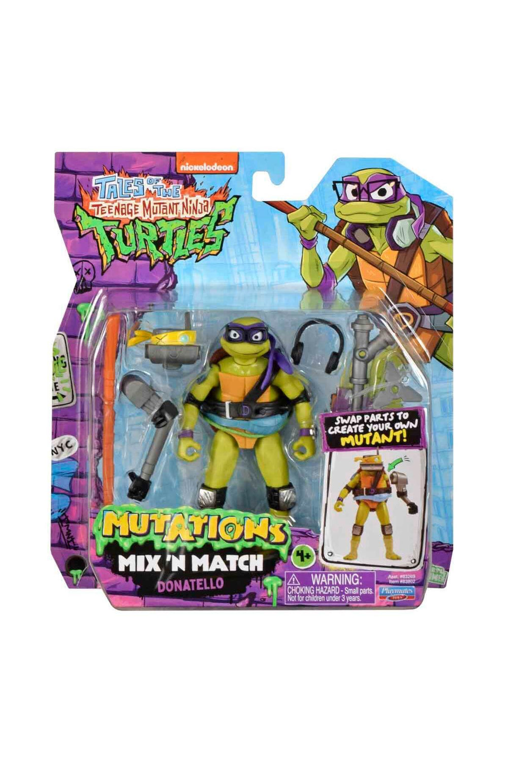 Mutations Mix N Match Donatello Figürü T0201800