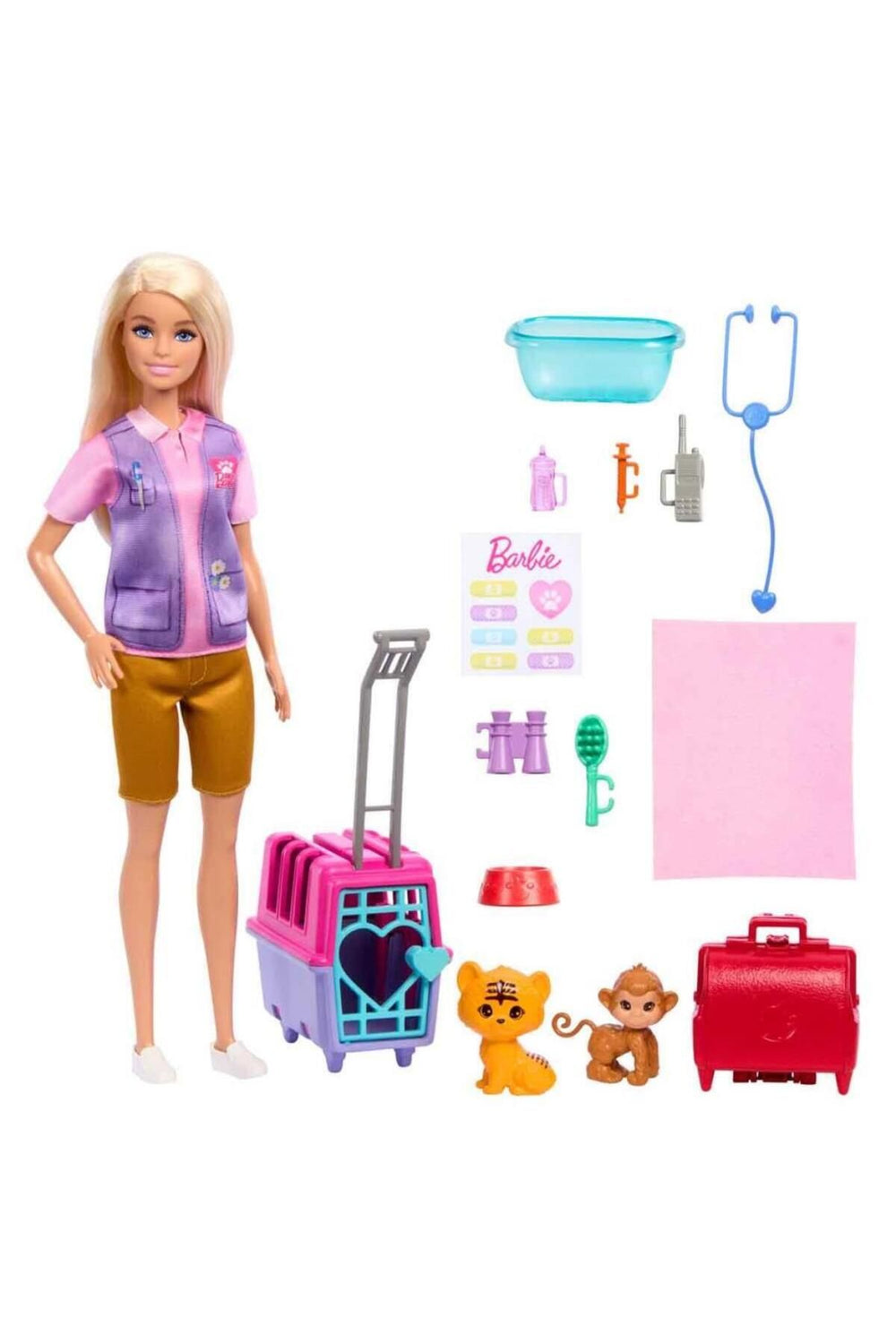 NessiWorld HRG50 Barbie Veteriner Mini Oyun Seti